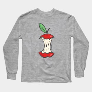 Hard Core Apple Core Long Sleeve T-Shirt